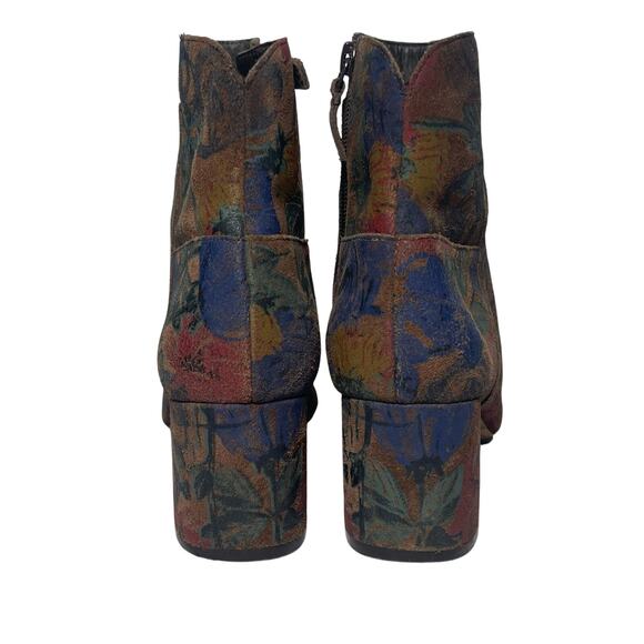 COLE HAAN Women’s Arden Grand Floral Leather Bootie 6.5B - Picture 4 of 8